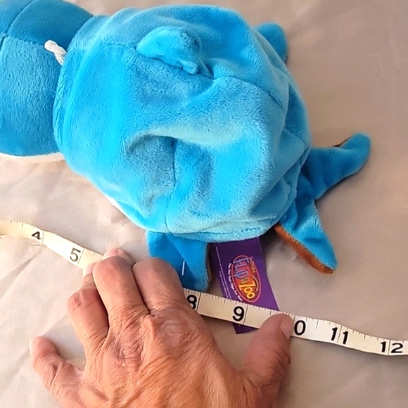 11" Flip A Zoo Reversible Plush Stuffed Toy Willow Walrus Harper Dolphin 2 in 1 - Picture 4 of 4